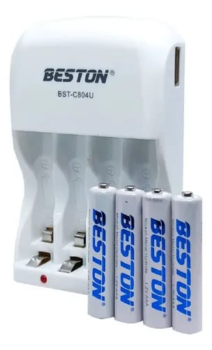 Miniatura 2 de Cargador de pilas mixto AA Y AAA x 4